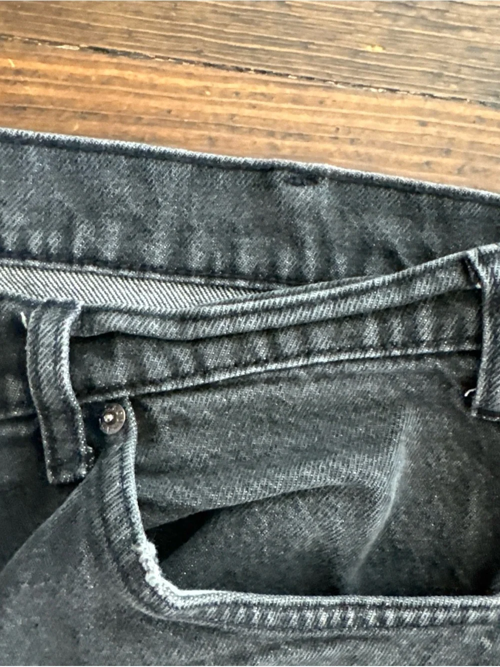 Vintage Levi's 540 Brown Tab Flex Light Wash Denim Jeans Leather Tag Men's 40x30